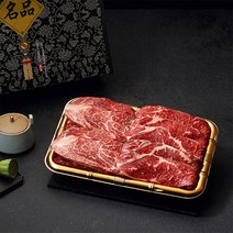 [자연맛남] 마장동한우 명품 구이선물세트 2호 1+등급 1kg, 단품