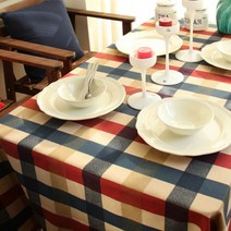 체크무늬 캠핑면식탁보 롤테이블보 커버 캠핑 2인용, 120x80
