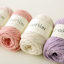 제이스타팩토리 두담코튼 순면100% 무형광 무표백 친환경실 인형실 태교실 공예실 펀치니들 위빙 아기옷뜨개 뜨개실 대바늘 코바늘실, 22_오렌지