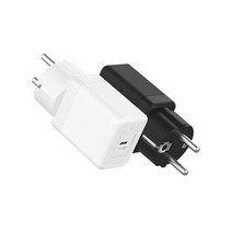 USB PD 45W PPS GaN 접지 초고속 충전기 GA110, GaN접지충전기45W-GA110화이트