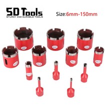 전동드릴비트 스텐 M14 대리석 구멍 오프너 소결 코어 비트 다이아몬드 톱 드릴, 13.3mm