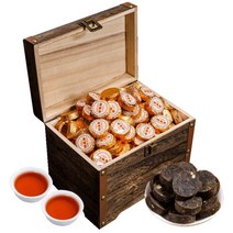 운남성보이차 차이준 찹쌀향 보이숙차 농향 소금타 총500g
