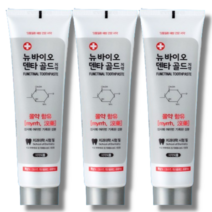 뉴 바이오 덴타 골드 치약 200g 시린이 예방, 20개