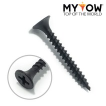 외날 피스 석고보드 목재 흑색 나팔머리 외날 나사, 상품선택, 6X32