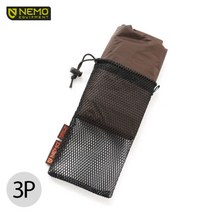 니모 NEMO 코디악 3P용 풋프린트 캠핑 텐트 그라운드 시트 매트 NM-AC-FP-KD3, 단일 옵션