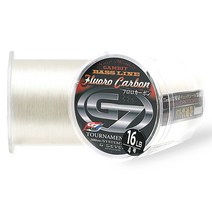 G7 지세븐 토너먼트 카본줄 배스낚시줄 300m, 12LB