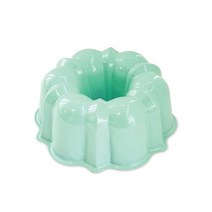 Nordic Ware 폼드 번트팬 3컵 레드, Mint, 12-Cup