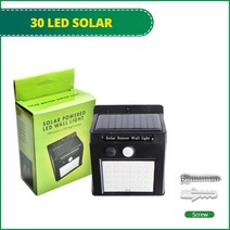 9000W 강력한 태양 빛 야외 가로등 COB 유도 LED 전원 방수 P, 04 30LED Wall Lamp