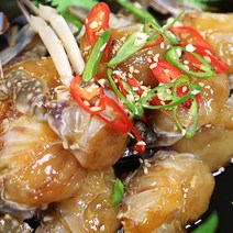 [당일배송] 국내산 밥도둑 게장 가성비 맛있는 게장 우리집 밥도둑 암꽃게장 한입게장 순살게장, 한입에쏙 한입게장, 간장게장1통