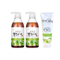 하늘호수 하수오 한방샴푸 컨디셔너 2종세트, 2세트
