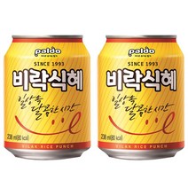 팔도 비락식혜 음료수 음료 음료수수 238ml x 6캔 전통음료 쌀음료 싸다몰2824945