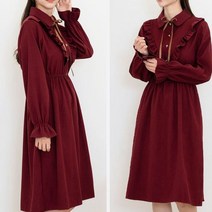 빅사이즈 여성 치마 카라 리본 하객 프릴 롱 셔츠 나시 반팔 가을 봄 원피스 블라우스 옷 정장 여자 미니