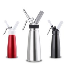이퍼피 고급 카페 알루미늄 생크림 짜기 휘핑기 디스펜서 크림 포머 500ml, 1개, 08 500ml
