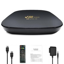 스마트 TV 박스 안드로이드 12 Allwinner H3 쿼드 코어 2.4G 와이파이 8K H.265 셋톱 8GB + 미디어 플레이, 05 2 to 16GB EU plug