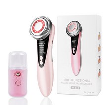 김희선마사지 뷰티 인모드 울쎄라 ems led 페이스 리프팅 갈바니 이온 기계, 타입 2 핑크