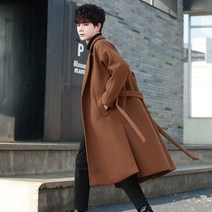 모직 기모 드로우핏 울 남성 스트릿 럭셔리 모직 코트 코트 주말코디 캐주얼 기본핏 패피들이가장주목하는