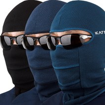 KATTUS 춘추용 바라클라바 기능성 원단사용 1+1+1 세트구성 3단 바라클라바 복면 KC인증, J Type