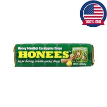 허니스 허니멘톨 멘솔 유칼립투스 드롭스 honey menthol 꿀캔디 사탕 9개 45g