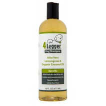 4Legger 가려움증 완화 강아지 샴푸 473ml, 1팩