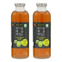 초록원 유기농 매실 엑기스(청) 660g 친환경 가공, 2병, 660ml