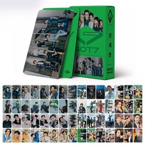 Kpop 스트레이 키즈 두번 밝은 승리 GOT7 Lomo 카드 엽서 앨범 패션 아이돌 인쇄 팬 선물 60 개/대, [05] GOT7-2