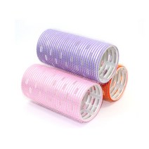 제이룸 대왕 구르프 헤어 롤 왕 그루프 뽕 앞머리 뿌리볼륨 올리브영 다이소 구루퍼 구루프, 1개, 50x120mm(진핑크)