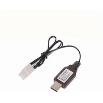 파워뱅크 휴대용 리모콘 게임기 RC카 대용량 충전 배터리 뱅크 부품, 7.2V  USB 충전선