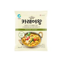 [청정원] 카레여왕 치즈코코넛 108g x4개