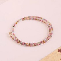 천연원석 토르마린 목걸이 칼라 투어마린