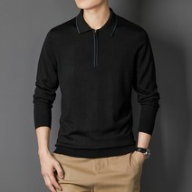 남자10대봄코디 봄가을 100 양털 울셔츠 카라넥 스웨터 캐쥬얼 미드 노년 룩 상의 LB24447P195 4993907899