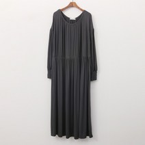 아이우먼 플레어라운드넥원피스 GRG543M203 빅사이즈