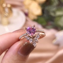 오리지널 Swa 크리스마스 선물 고급 주얼리 세트 매력적인 레드 크리스탈 하트 펜던트 이름 목걸이 팔찌, 11 Size 6 52mm
