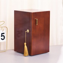 원목보석함 5층 자물쇠 풀링케이스 돌반지 전통 보석함 앤틱 보관함 목단 주얼리