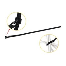 케이블타이 20cm 30개입 지퍼백포장 재사용가능 0.9573ea, SH_ 1