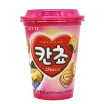 칠성 사무실간식 탕비실간식 롯데 칸쵸컵 과자세트 간식추천 88G 5개, 4세트