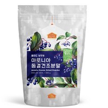 건강한우리집비옴 폴란드 보랏빛 아로니아 동결 건조 분말 가루 300g, 1개