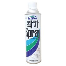 일신 락카 스프레이 다양한 색상 420ml, 백색