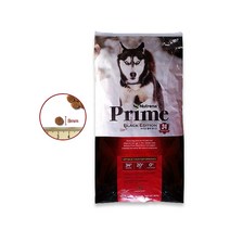 뉴트리나 프라임 블랙에디션 중대형견 대용량 애견사료 20kg, 블랙에디션34 (작은알갱이)