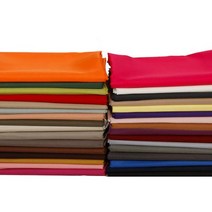 가죽공예 폴리 트윌 원단(대폭) 32가지 칼라 가방안감, 네이비