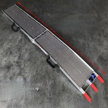 알루미늄 상하차사다리 농기계 자전거 운반 트럭 6자, 전체 알루미늄 모델(손잡이 포함), 1개