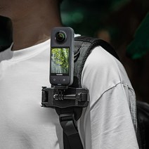STARTR DJI 액션 3 4 고프로 오즈모 인스타 X3 액션캠 배낭 백팩 집게형 스트랩 마운트 클립 버클, 1개