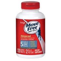 쉬프 무브프리 어드밴스드 플러스 MSM 비타민D3 120정