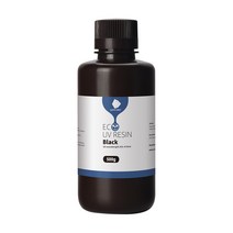ANYCUBIC ECO UV 수지LCD 3D 프린터에 사용되는 낮은 냄새 안전 405nm, 0.5kg - 블랙 중국.