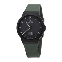 Junghans Force Mega Solar Quartz Black Dial 남성용 Watch0181002.00