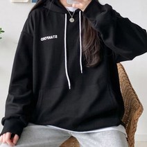 남녀공용 오버핏 겨울 면 기모 스탠포드 나염 후드티 3컬러