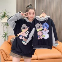 패밀리룩 봄신상 모자 모녀 커플룩 남아여아 후드티 가족여행 가족사진