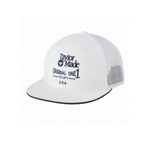 테일러메이드 스냅백 TD188 남성 골프 모자 M 메쉬 플랫 빌 캡 베스트 아울렛 나그네, 3.화이트