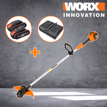 웍스 WORX 충전예초기 예초기 WG183E 40V 2.0AH 제초기 전정기 제초 예취기 벌초기 잔디깎이