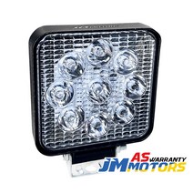 제이스 보증수리 미니 LED 서치라이트 작업등 후미등 써치라이트, 미니 9구사각 (JMS-MS27S / 12.24V겸용), 1개