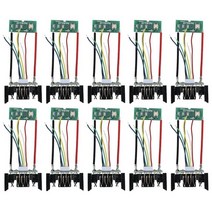 DCB200 18V 20V 리튬 이온 배터리 PCB Dewalt 용 충전 보호 회로 보드 10 개, 01 blackgreen, 01 blackgreen